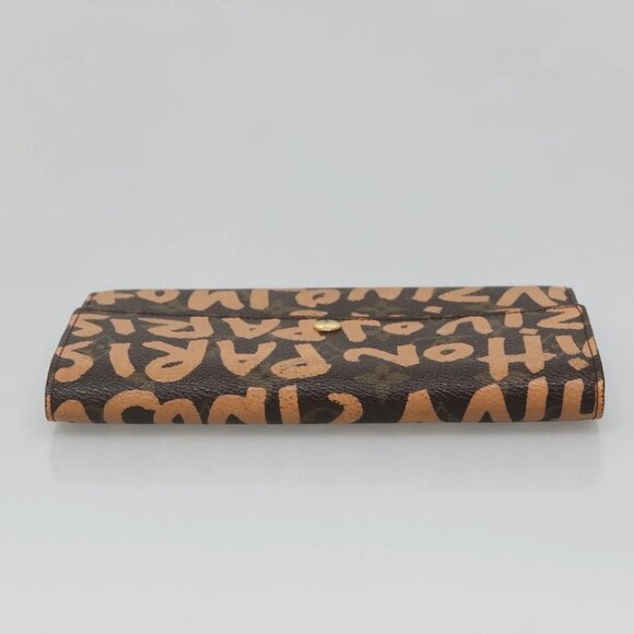 LOUIS VUITTON Graffiti Porte Monnaie Credit Wallet Orange M92190 LV Auth 140515 - Picture 7 of 15
